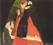 Egon Schiele Liebkosung